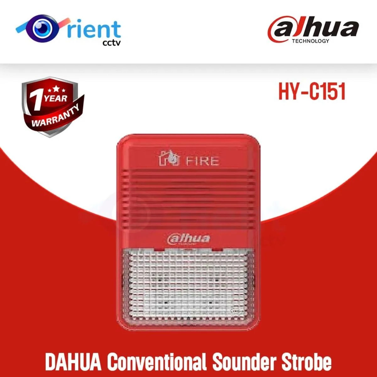 DAHUA HY-C151 Conventional Sounder Strobe